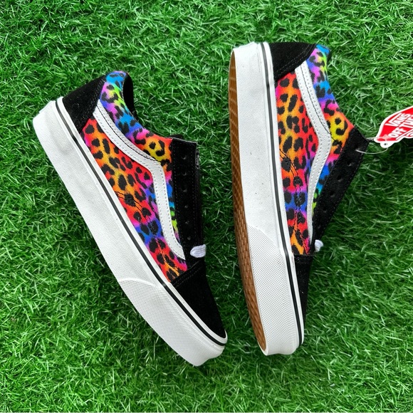 Vans Old Skool Rainbow Spotted Leopard - Picture 6 of 9